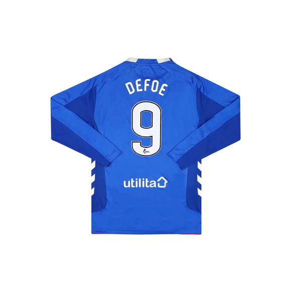 RANGERS 2018-19 LS HOME SHIRT - DEFOE 9