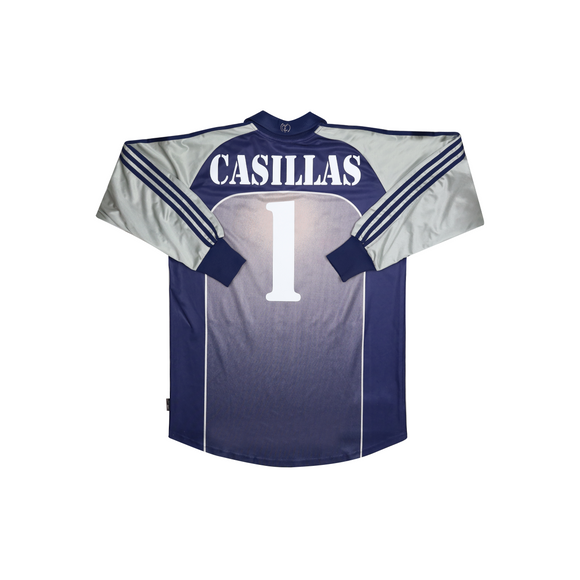 REAL MADRID 2001-02 LS GK SHIRT - CASILLAS 1