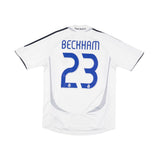REAL MADRID 2006-07 HOME SHIRT - BECKHAM 23 