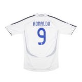 REAL MADRID 2006-07 HOME SHIRT - RONALDO 9 