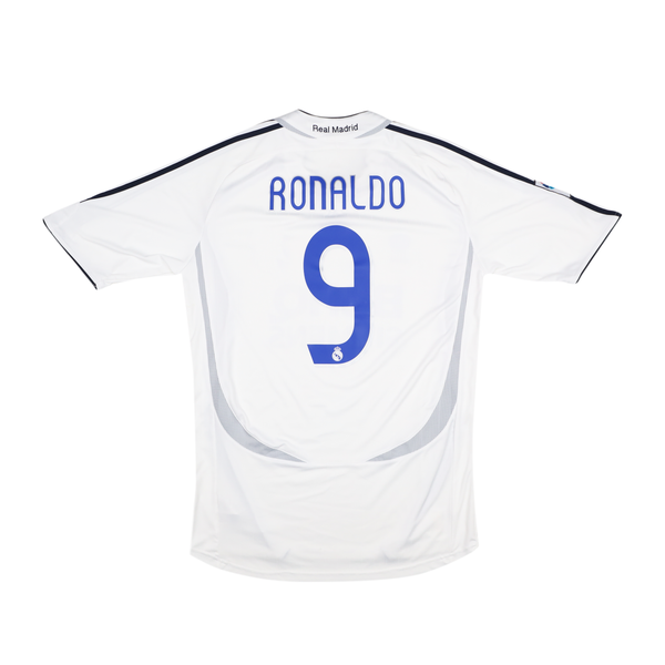 REAL MADRID 2006-07 HOME SHIRT - RONALDO 9 