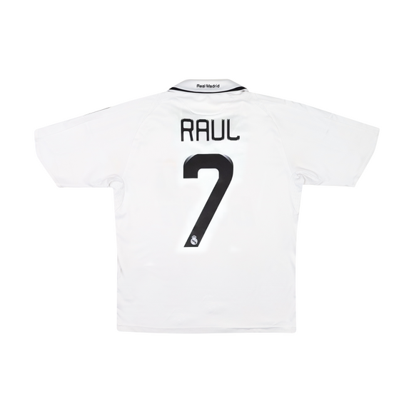 REAL MADRID 2008-09 HOME SHIRT - RAUL 7 