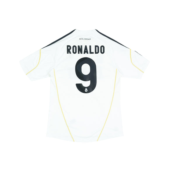 REAL MADRID 2009-10 HOME SHIRT - RONALDO 9