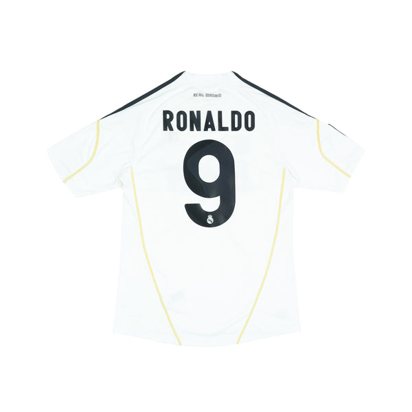 REAL MADRID 2009-10 HOME SHIRT - RONALDO 9