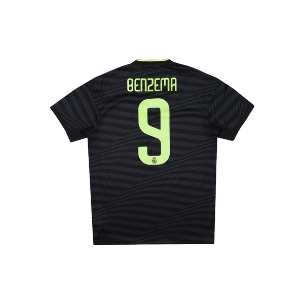 REAL MADRID 2022-23 THIRD SHIRT - BENZEMA 9