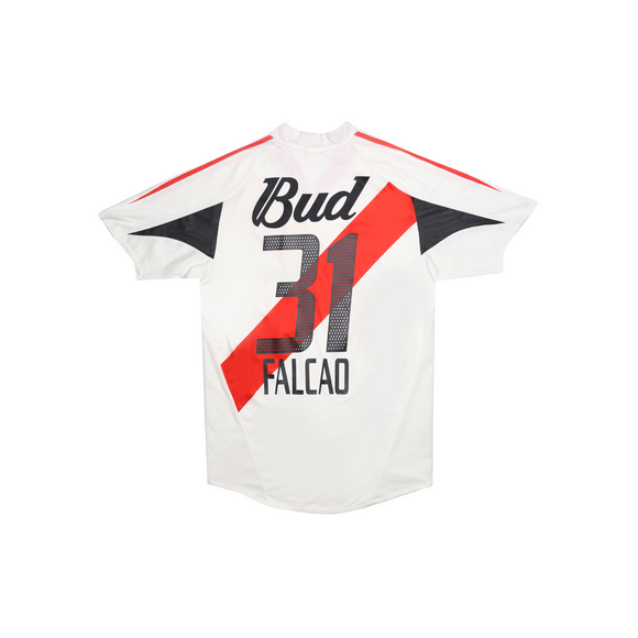 RIVER PLATE 2004-06 HOME SHIRT - FALCAO 31 