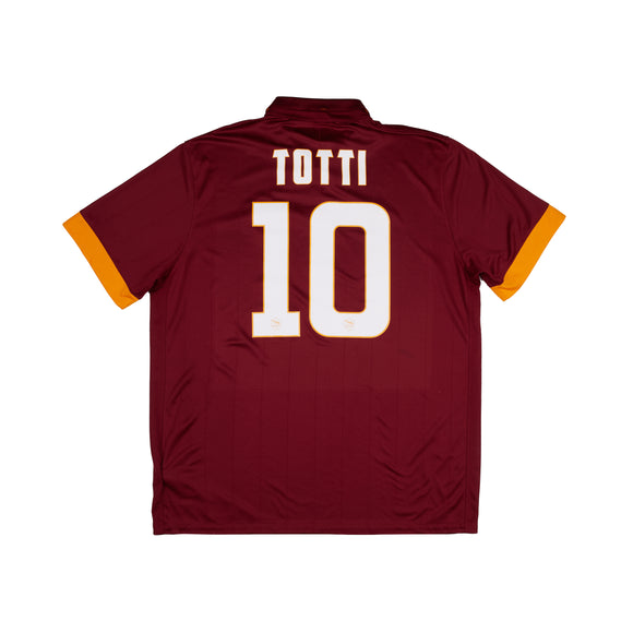 ROMA 2014-15 HOME SHIRT - TOTTI 10