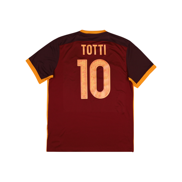 ROMA 2015-16 HOME SHIRT - TOTTI 10 