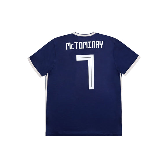 SCOTLAND 2018-20 HOME SHIRT - MCTOMINAY 7 