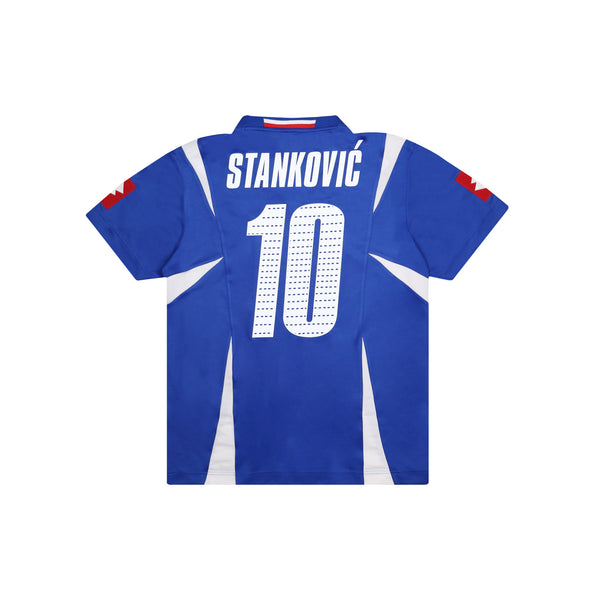 SERBIA AND MONTENEGRO 2006-07 HOME SHIRT - STANKOVIĆ 10