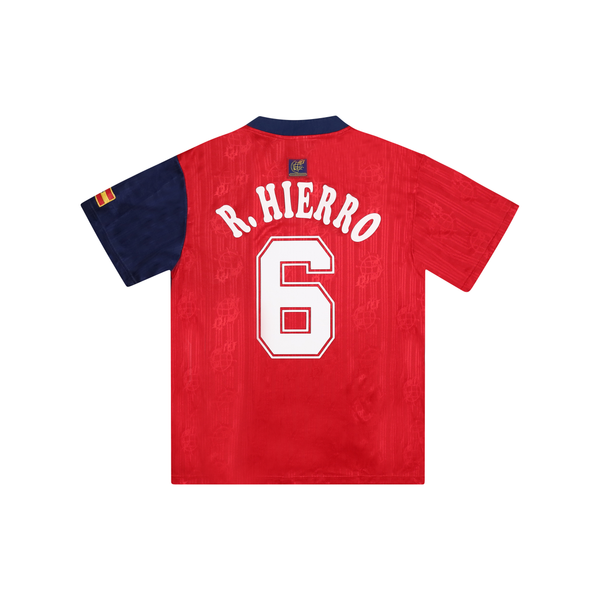 SPAIN 1996-98 HOME SHIRT - HIERRO 6