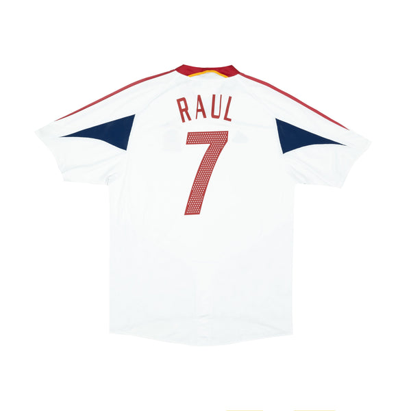 SPAIN 2004-06 AWAY SHIRT - RAUL 7 