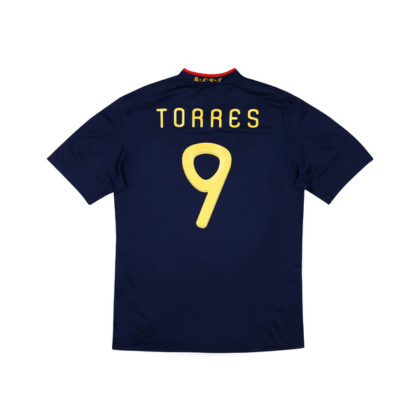 SPAIN 2010-11 AWAY SHIRT - TORRES 9