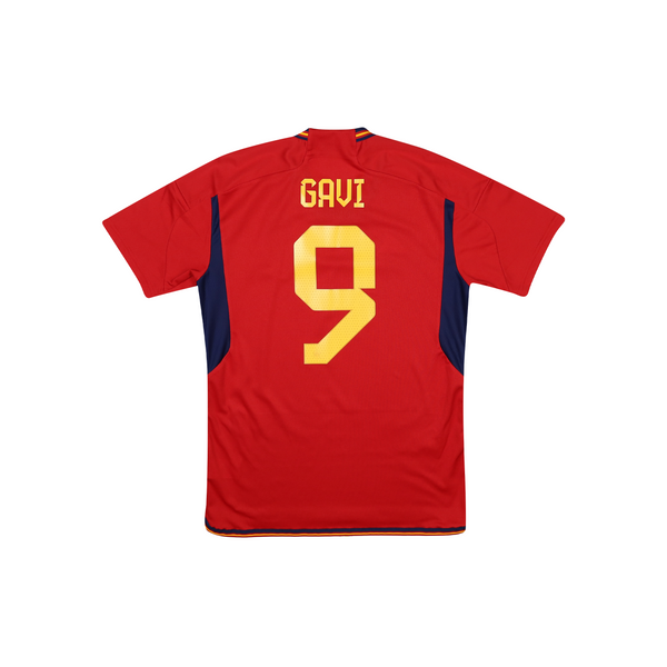 SPAIN 2022-24 HOME SHIRT - GAVI 9