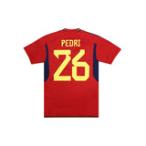 SPAIN 2022-24 HOME SHIRT - PEDRI 26 