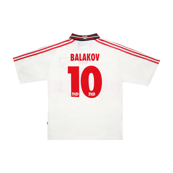 STUTTGART 1997-98 HOME SHIRT - BALAKOV 10 