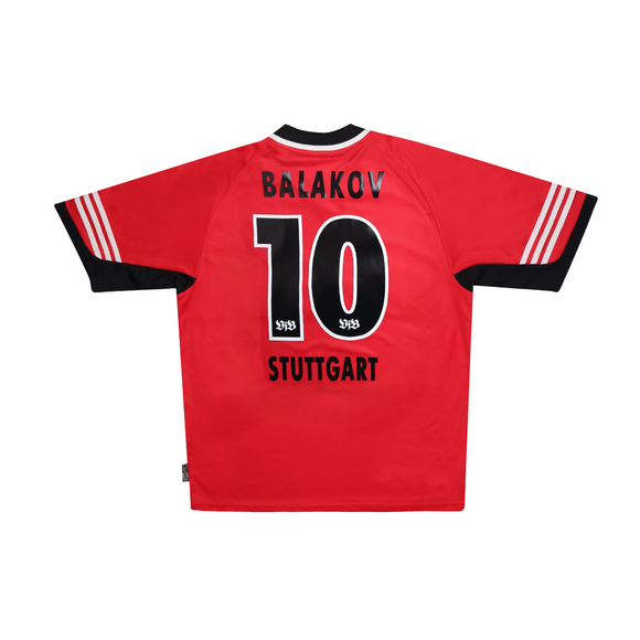 STUTTGART 2001-02 AWAY SHIRT - BALAKOV 10