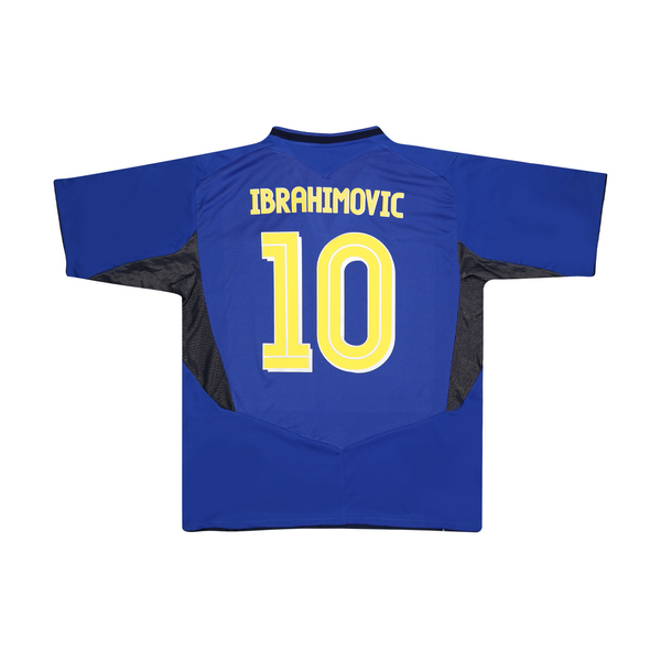 SWEDEN 2005-06 AWAY SHIRT - IBRAHIMOVIĆ 10 