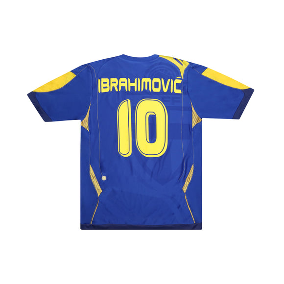 SWEDEN 2006-08 AWAY SHIRT - IBRAHIMOVIĆ 10