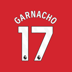 MANCHESTER UNITED 2023-24 HOME NAME SET