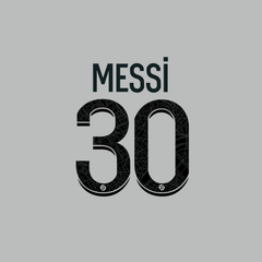 PARIS ST GERMAIN 2022-23 AWAY NAME SET