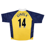 TOTTENHAM 1999-00 AWAY SHIRT- GINOLA 14 