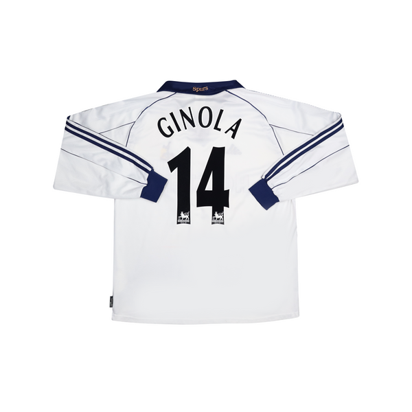 TOTTENHAM 1999-01 LS HOME SHIRT - GINOLA 14