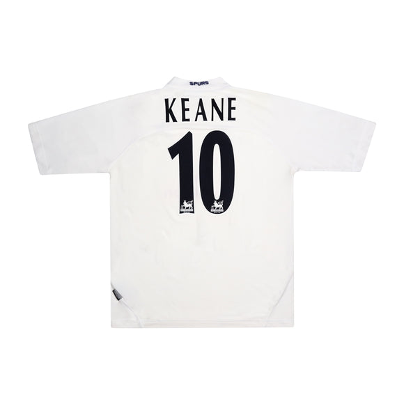 TOTTENHAM 2004-05 HOME SHIRT - KEANE 10 