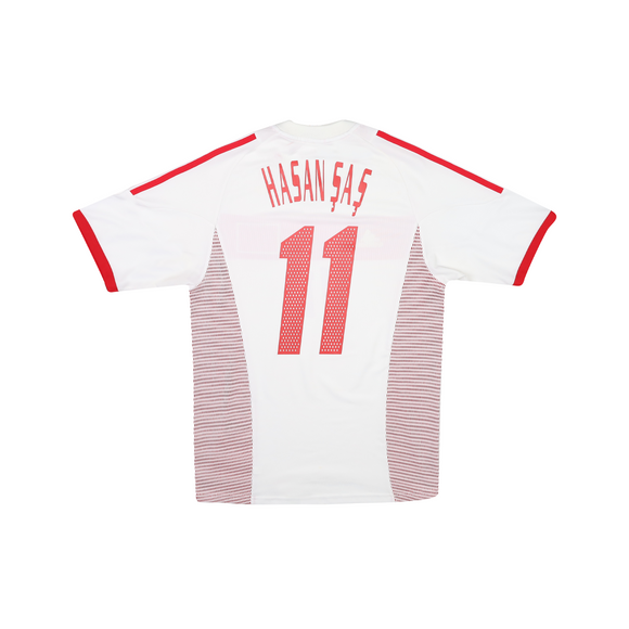 TURKEY 2002-03 AWAY SHIRT - HASAN ŞAŞ 11