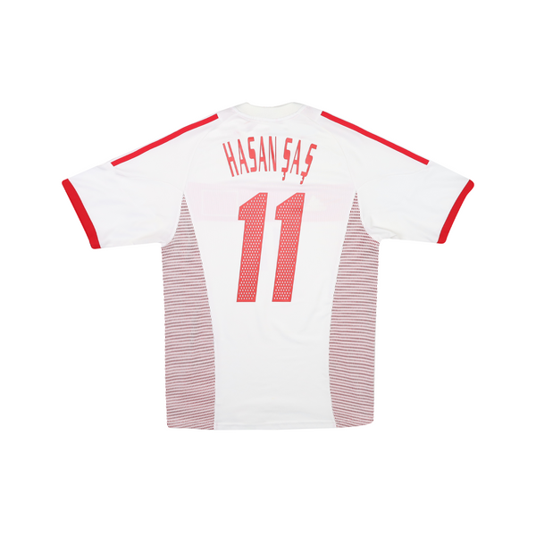 TURKEY 2002-03 AWAY SHIRT - HASAN ŞAŞ 11