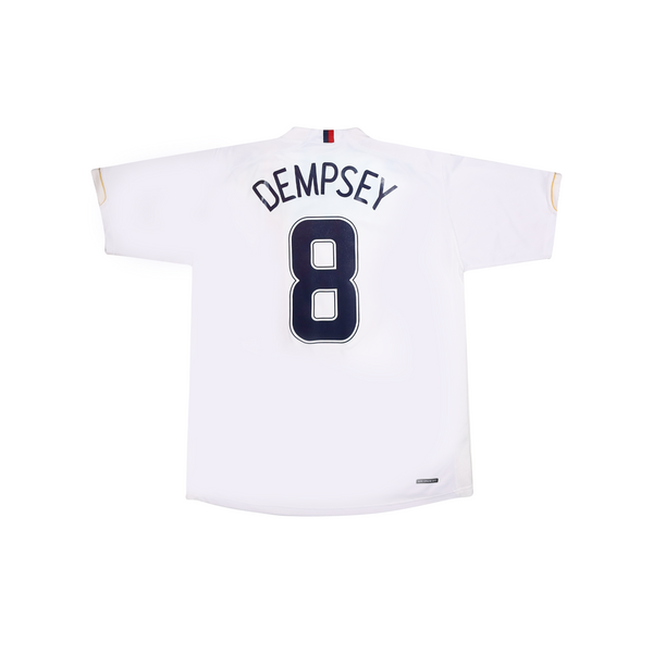 USA 2006-08 HOME SHIRT - DEMPSEY 8 