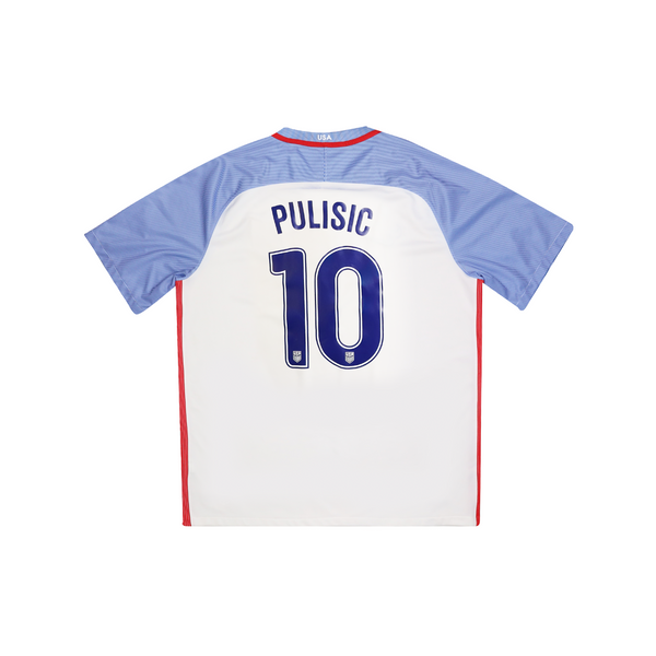 USA 2016-18 HOME SHIRT - PULISIC 10
