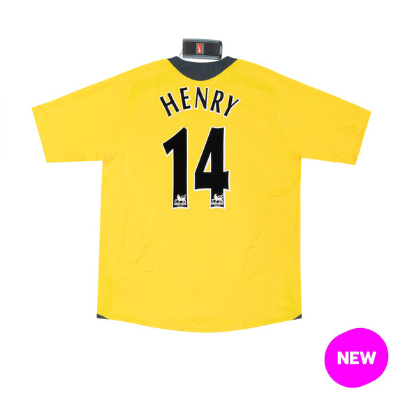 2003-05 Arsenal Away LS Shirt Henry 14 (Excellent) XXL - Football Shirt  Collective