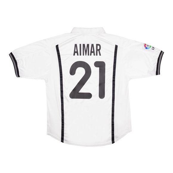 VALENCIA 2000-01 HOME SHIRT - AIMAR 21