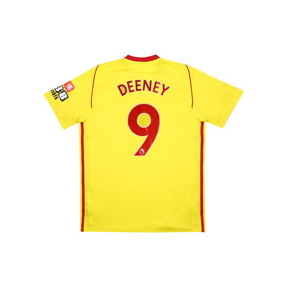 WATFORD 2017-18 HOME SHIRT - DEENEY 9 