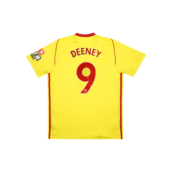 WATFORD 2017-18 HOME SHIRT - DEENEY 9 