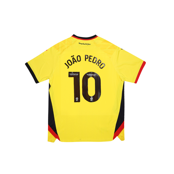 WATFORD 2022-23 HOME SHIRT - JOÃO PEDRO 10 