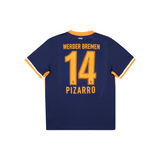 WERDER BREMEN 2015-16 AWAY SHIRT - PIZARRO 14