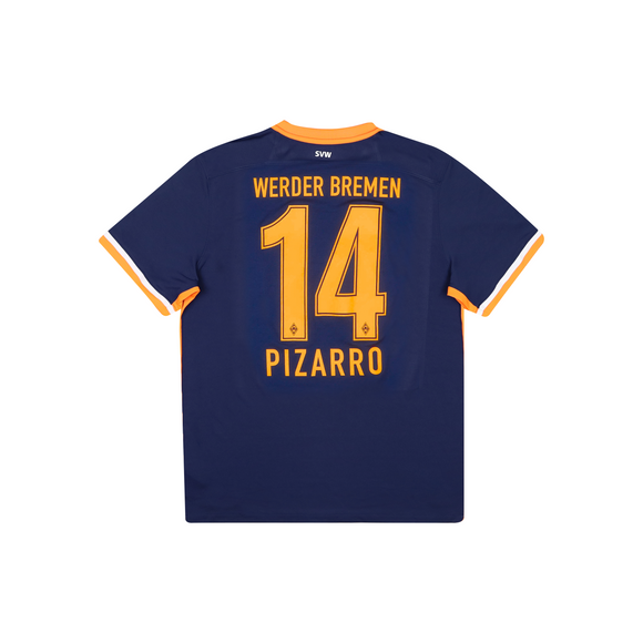WERDER BREMEN 2015-16 AWAY SHIRT - PIZARRO 14