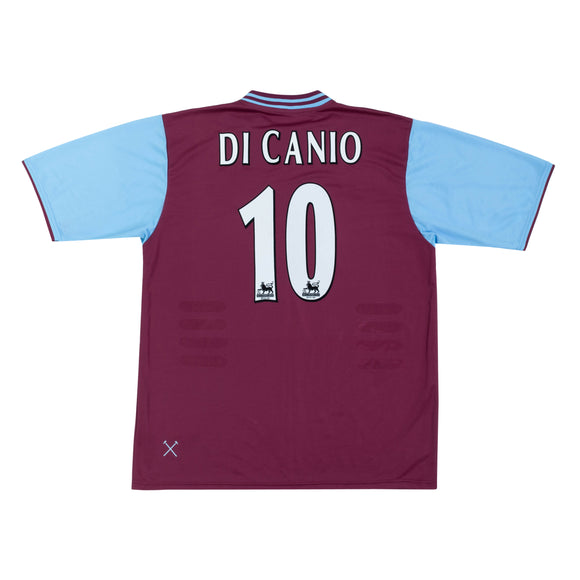 WEST HAM 2001-03 HOME SHIRT - DI CANIO 10