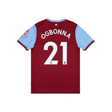 WEST HAM 2019-20 HOME SHIRT - OGBONNA 21
