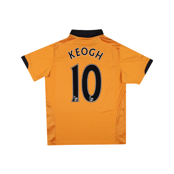 WOLVERHAMPTON WANDERERS 2009-10 HOME SHIRT - KEOGH 10