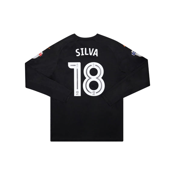 WOLVERHAMPTON WANDERERS 2017-18 LS AWAY SHIRT - SILVA 18