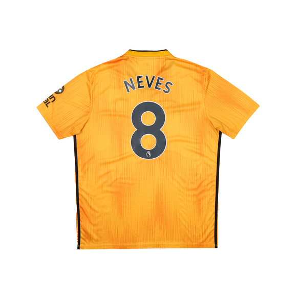 WOLVERHAMPTON WANDERERS 2019-20 HOME SHIRT - NEVES 8 