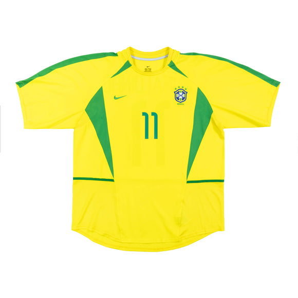 2006-08 Brazil Ronaldinho 10 Home Shirt