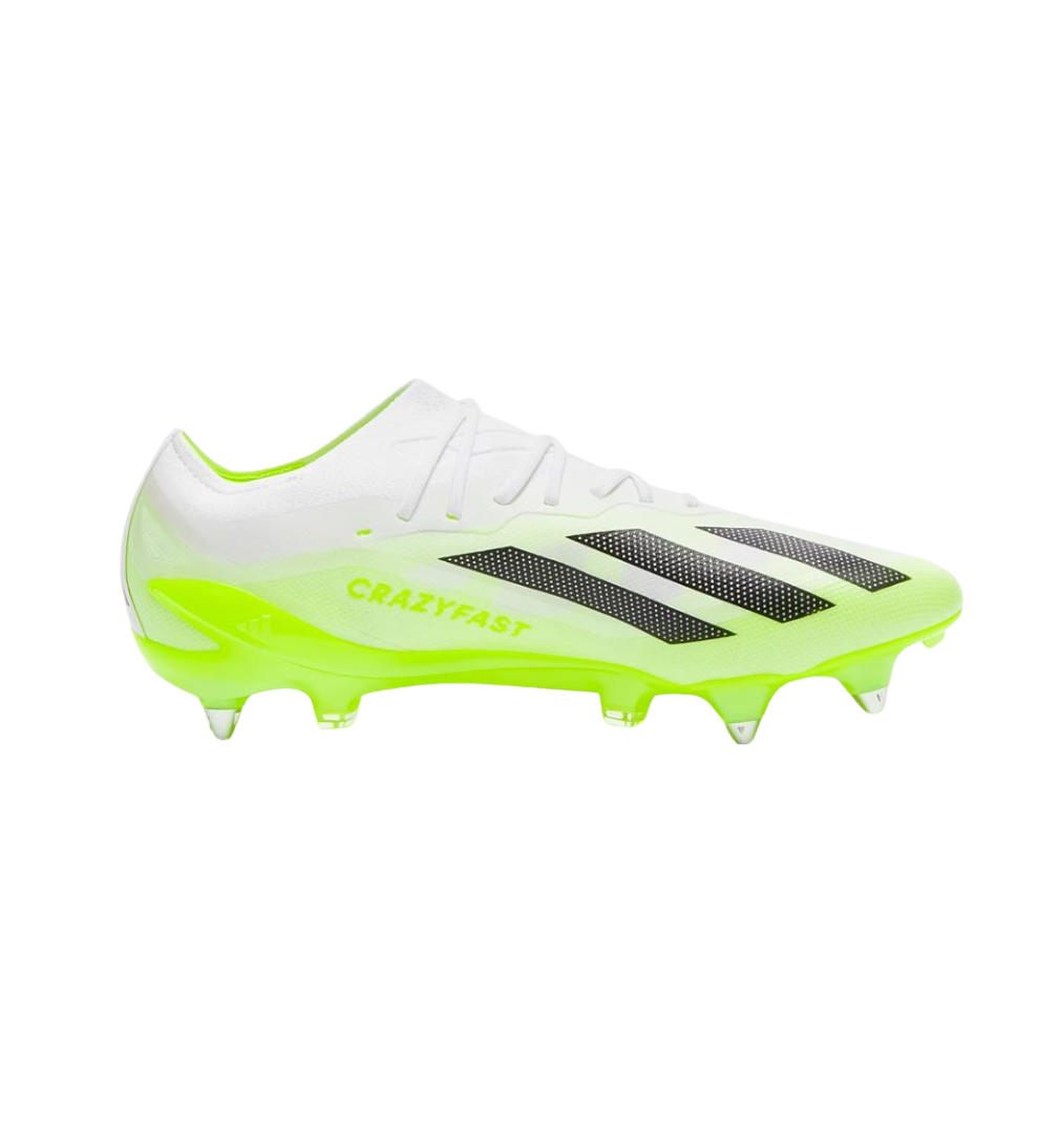 Green Adidas Soccer Shoes Adidas X Crazyfast League TF Yellow