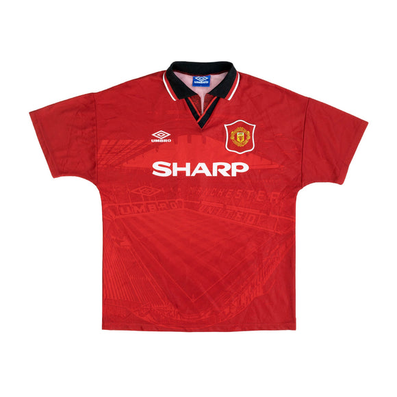 MANCHESTER UNITED DAVID BECKHAM 2002 HOME NIKE ENGLISH PREMIER